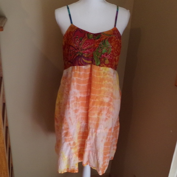 S R FASHION BOHO SUNDRESS ~ One Size - Picture 1 of 8